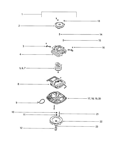 Motor/motor base and cover