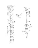 Motor and ice container
