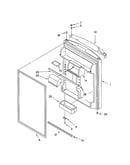 Refrigerator door