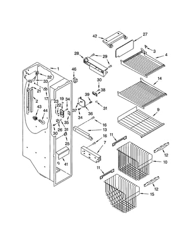 Freezer liner