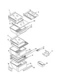 Refrigerator shelf