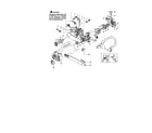 Craftsman 358360151 chassis/bar/chain diagram