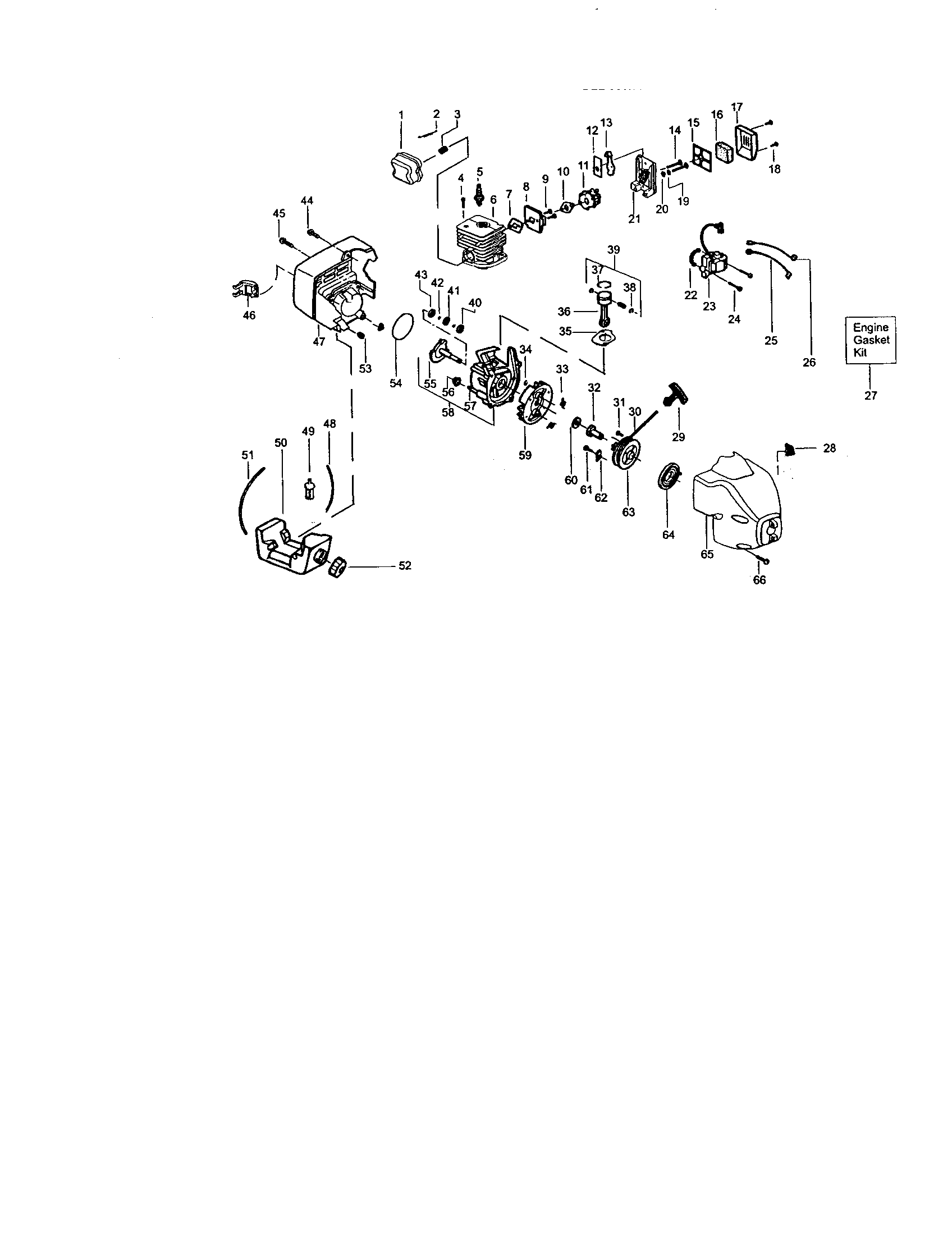 Crankshaft/crankcase