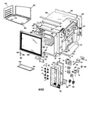 Frame/side case/oven door