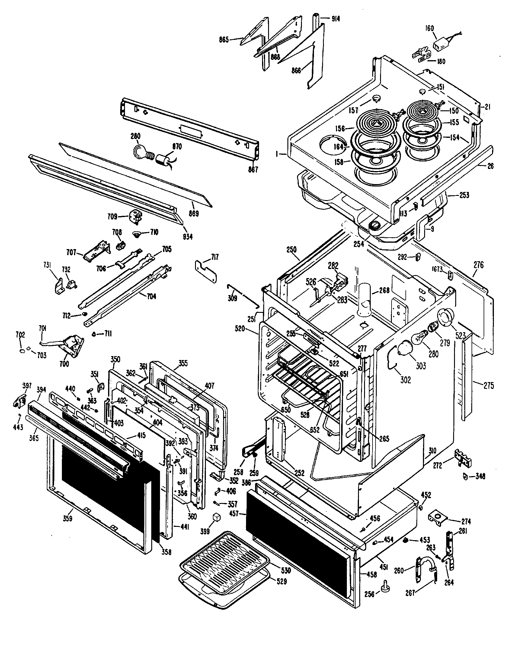 COOKTOP/DRAWER-PANEL/HANGER