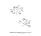 Briggs & Stratton 286700 (0102-4529) fuel tank/lever-governor control diagram