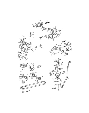 Feed mechanism/rotary hook