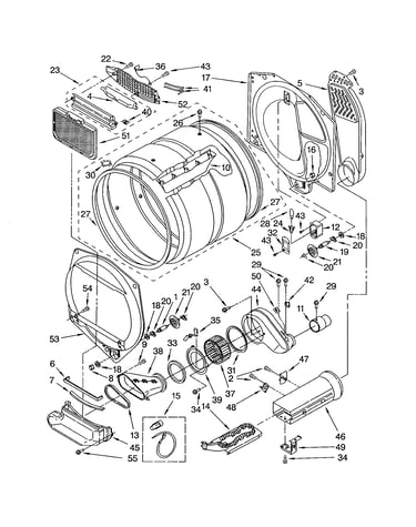 Dryer bulkhead