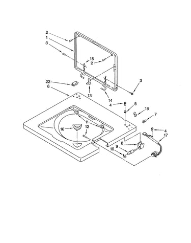 Washer top and lid
