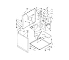 Kenmore 110C92962200 washer cabinet diagram