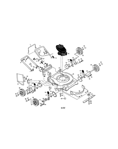 Rotary lawn mower