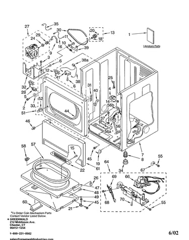 Lower cabinet and front panel