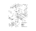 Kenmore 11072182100 control panel and separator diagram