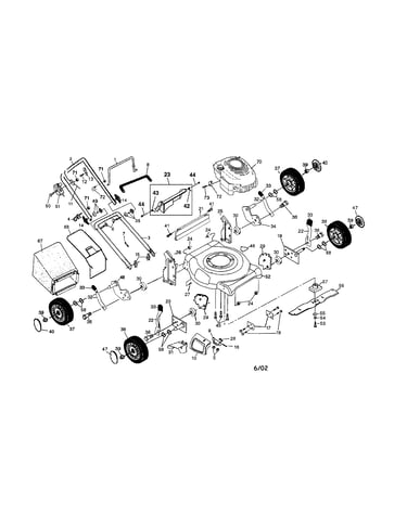 Rotary lawn mower