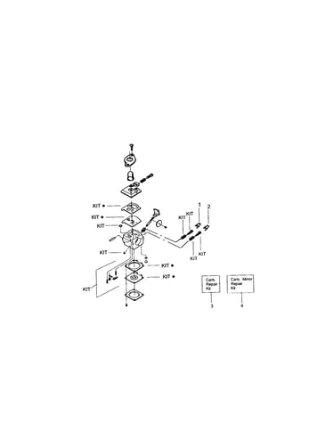 Carburetor #530071443-c1u-w10