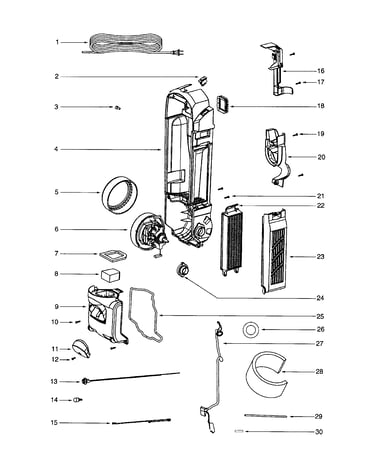 Motor/housing
