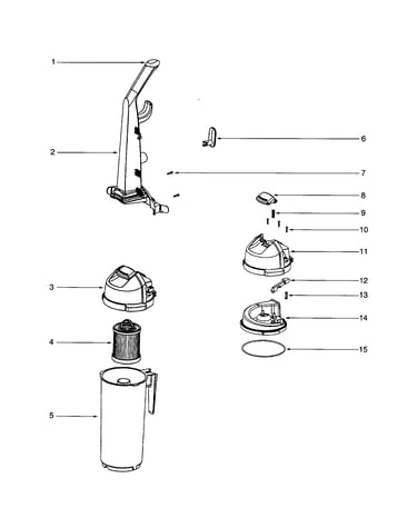 Handle/top cover
