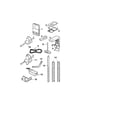 Craftsman 13953995SRT control console/sensor-safety diagram