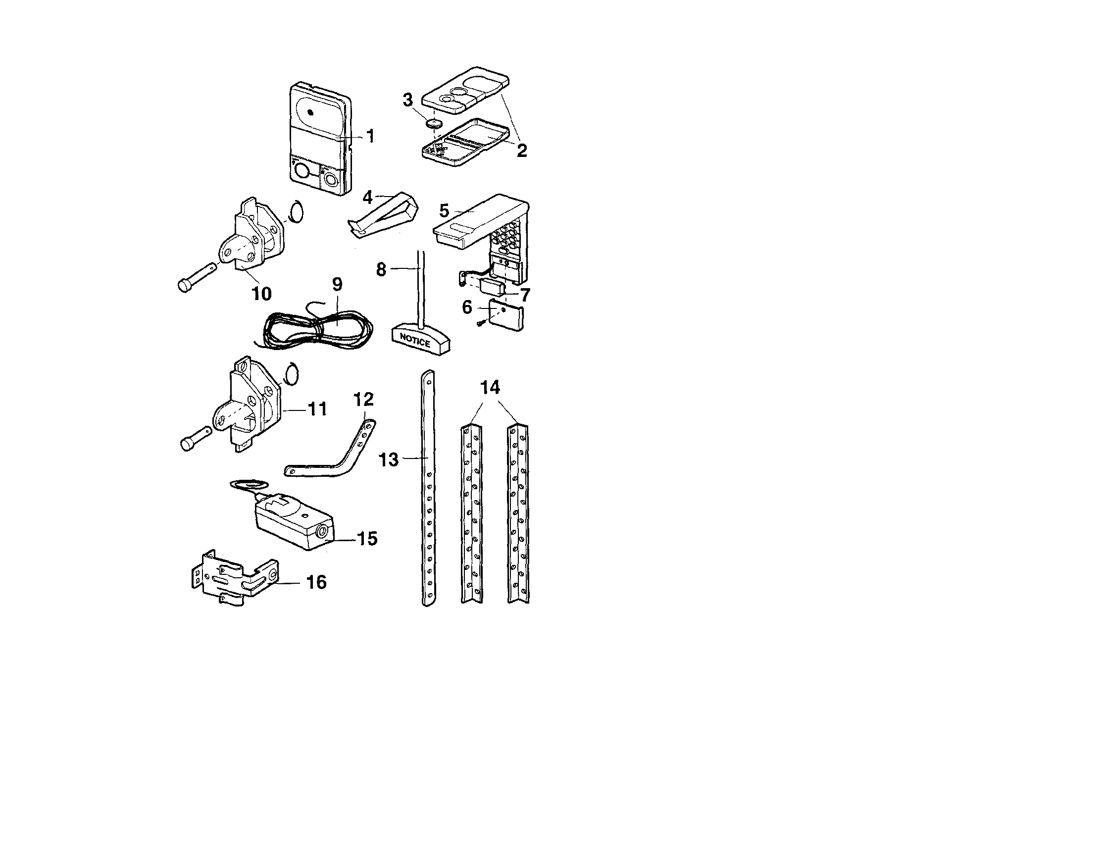 Control console/sensor-safety