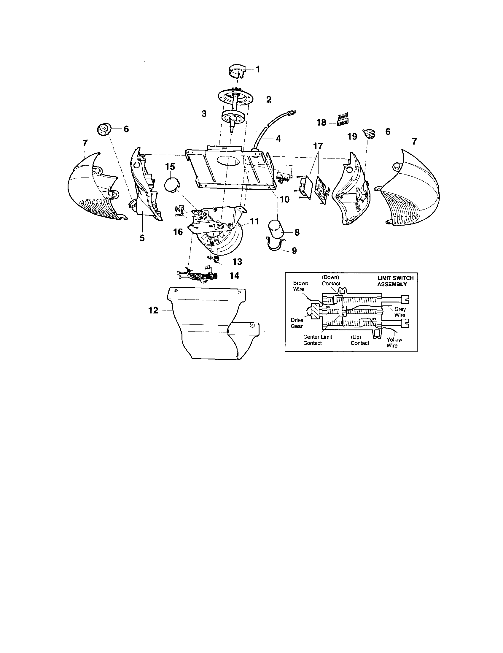 Motor unit assembly