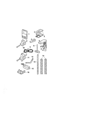 Control console/safety sensor