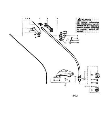 Driveshaft/cutting head
