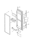 Refrigerator door