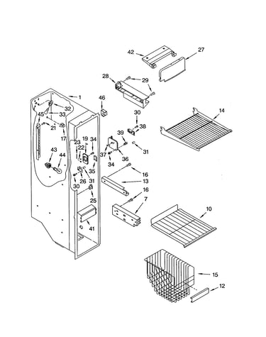 Freezer liner