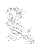 Motor and ice container