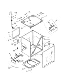 Cabinet and frame
