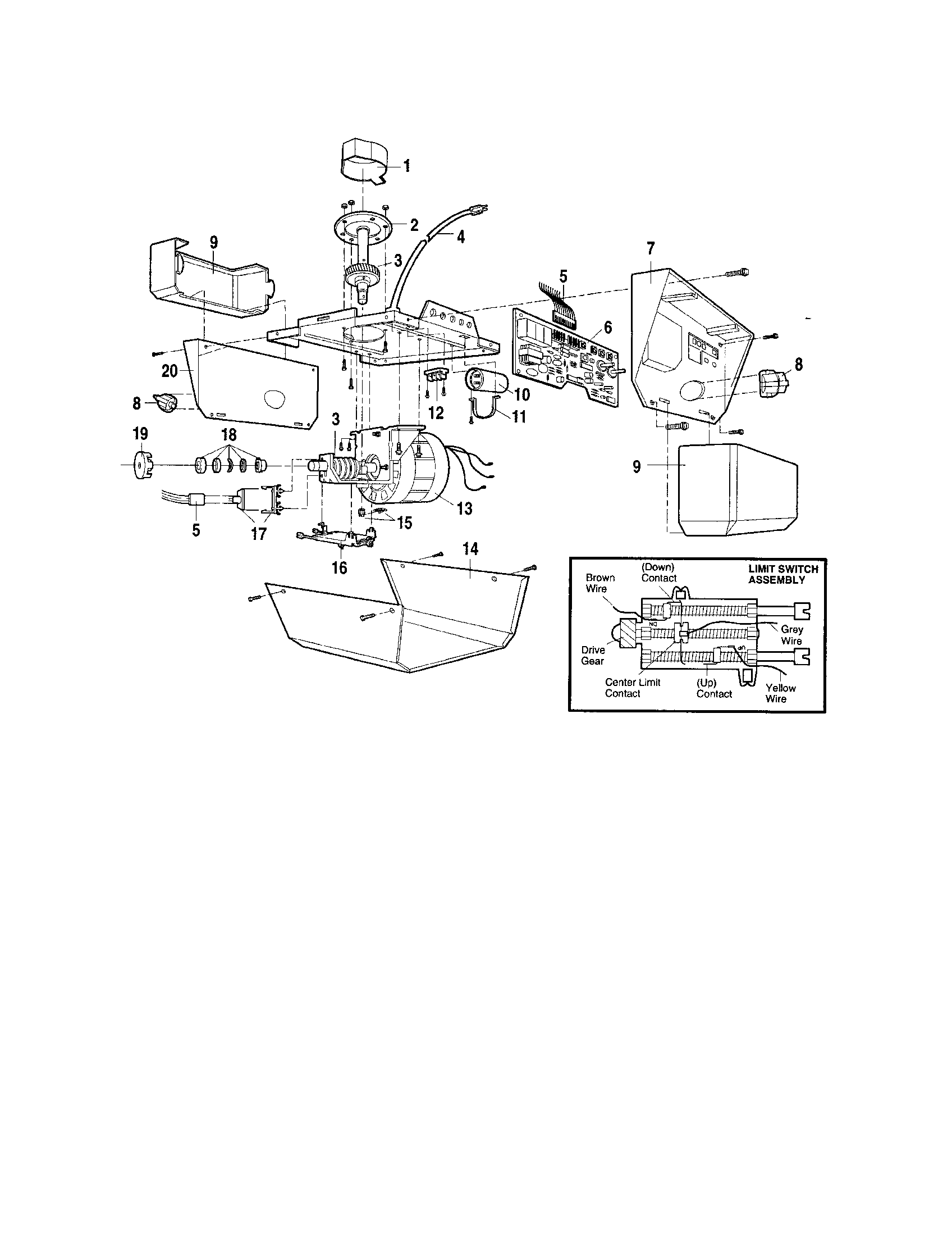 Motor unit assembly