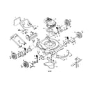 Craftsman 917386082 rotary mower diagram