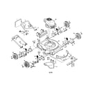 Craftsman 917386081 rotary lawnmower diagram