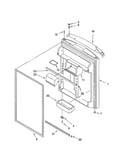 Refrigerator door