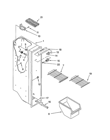 Freezer liner