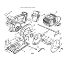 Craftsman 973112930 base/blade guard/blade diagram