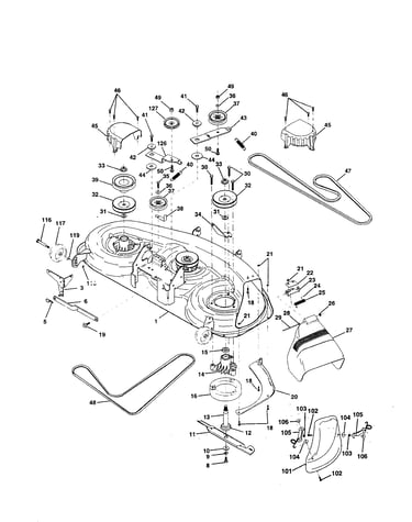 Mower deck
