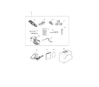 Kenmore 38512049200 accessory/hard cover diagram