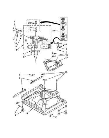 Machine base