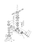 Pump and spray arm