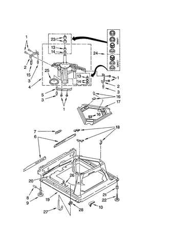 Machine base