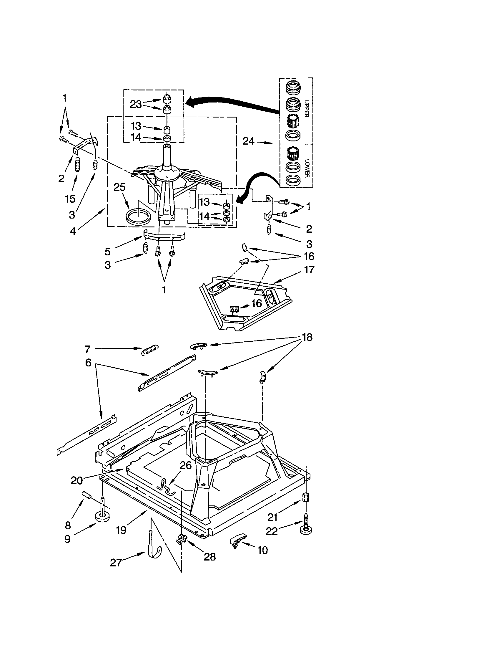 Machine base