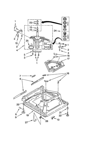 Machine base