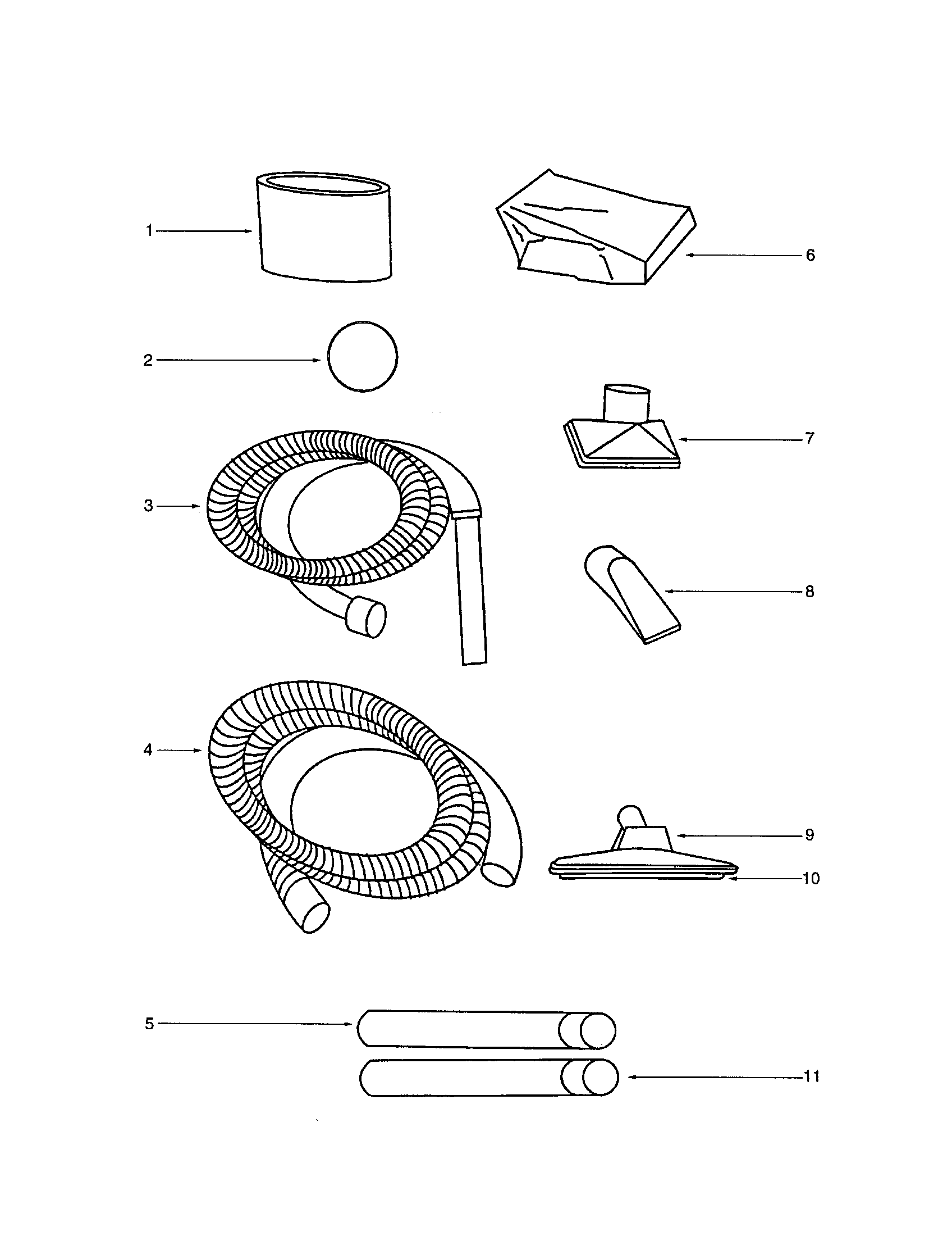 Hose/attachments