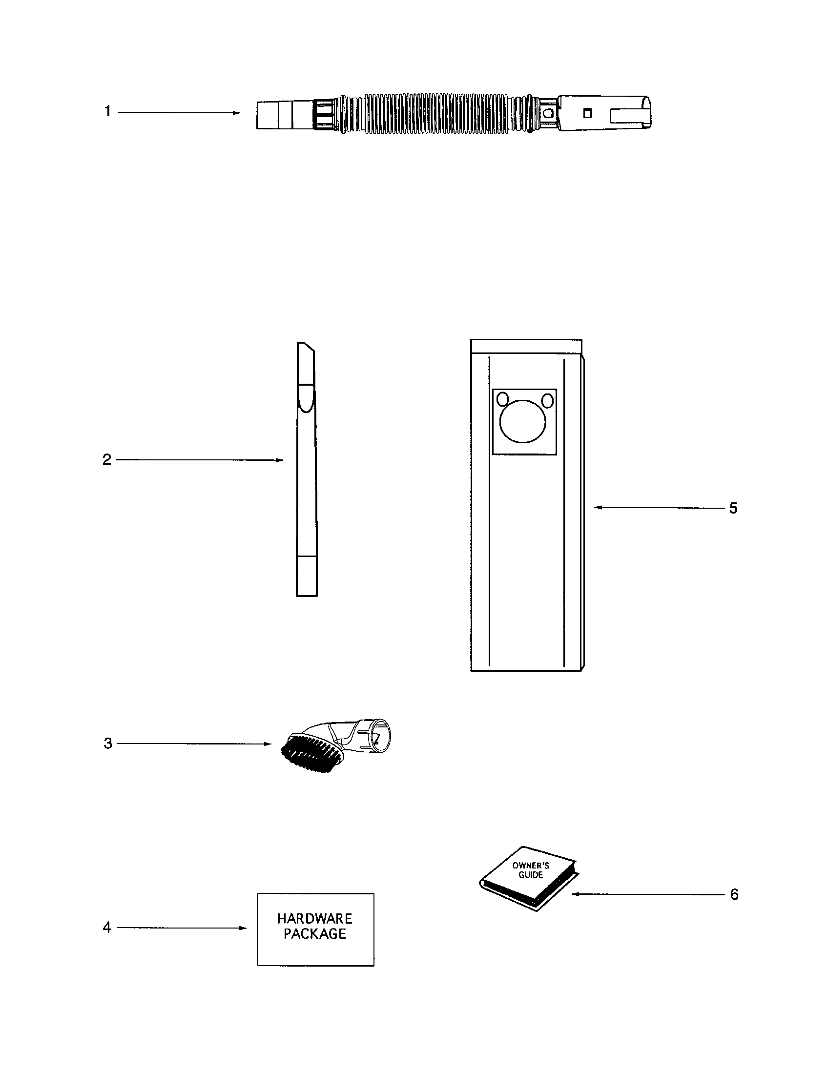 Hose/attachments
