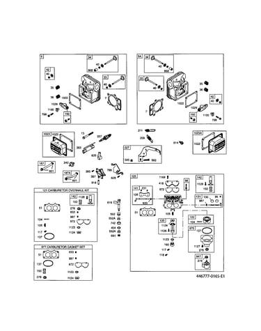 Carburetor/head-cylinder