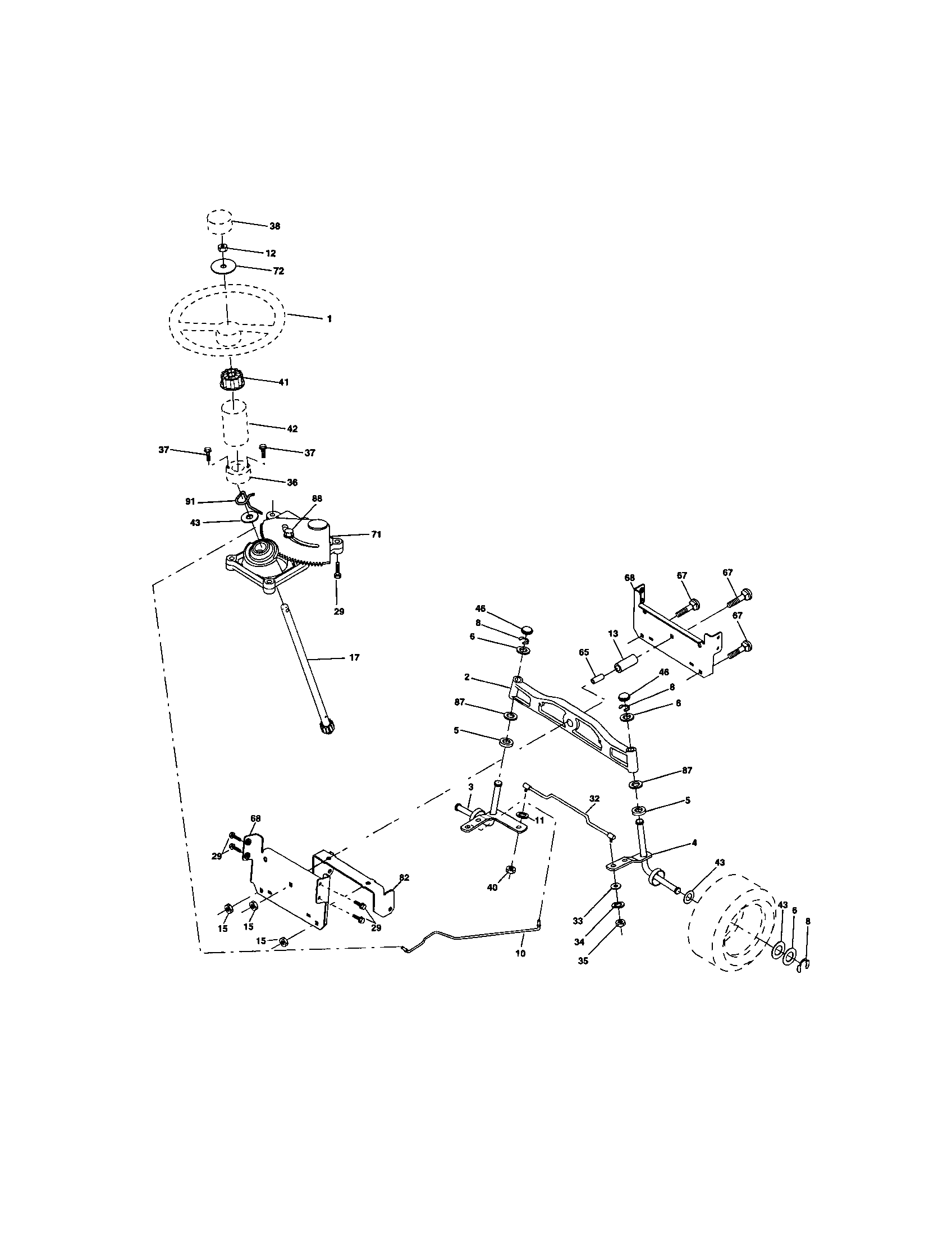 Steering assembly