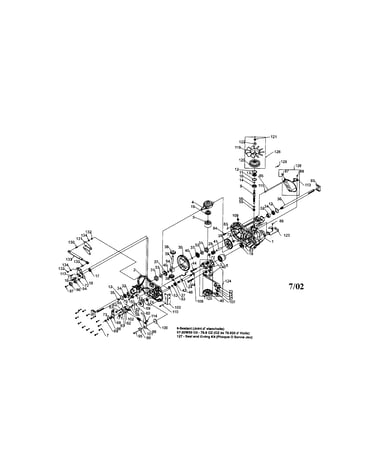 Hydro gear transaxle