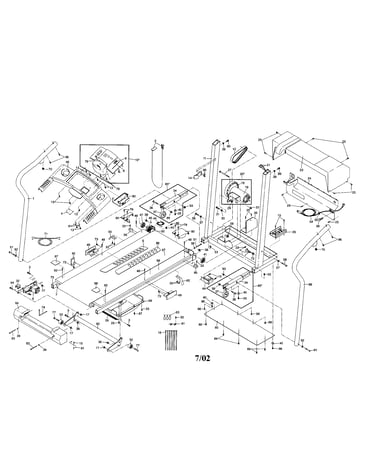 Frame/hood/motor/motor hood