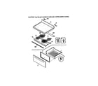Kenmore 79095412100 top/drawer diagram